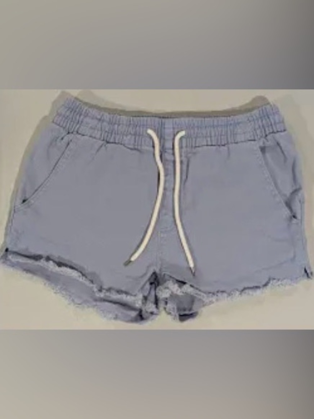 Celebrity Pink Light Lavender Drawstring High Waist Shorts